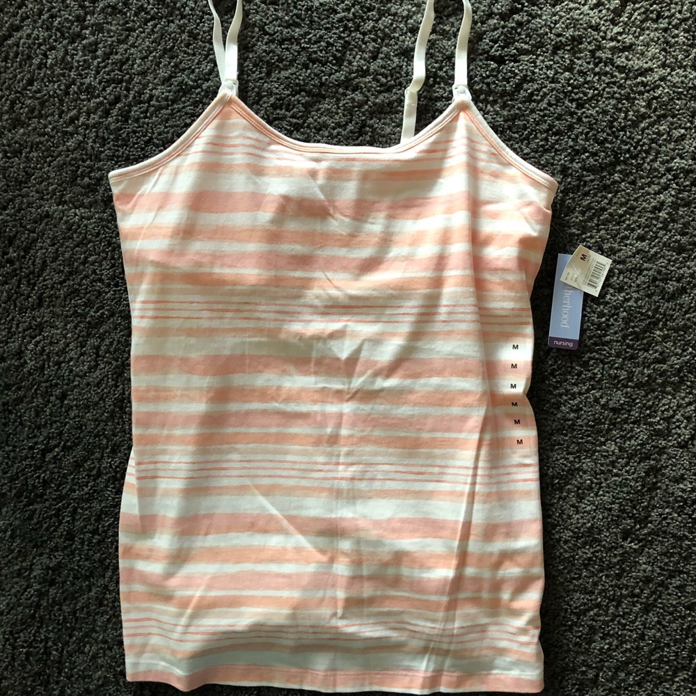 Motherhood maternity nursing tank top. Medium, NEW